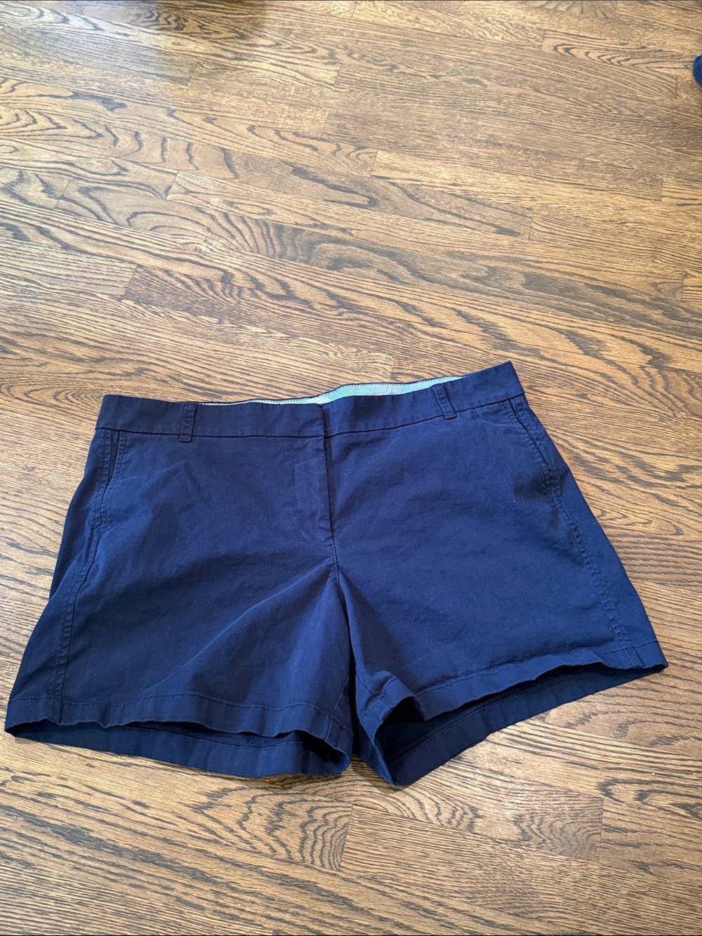 J. Crew Navy Blue Women's Chino Shorts size 16